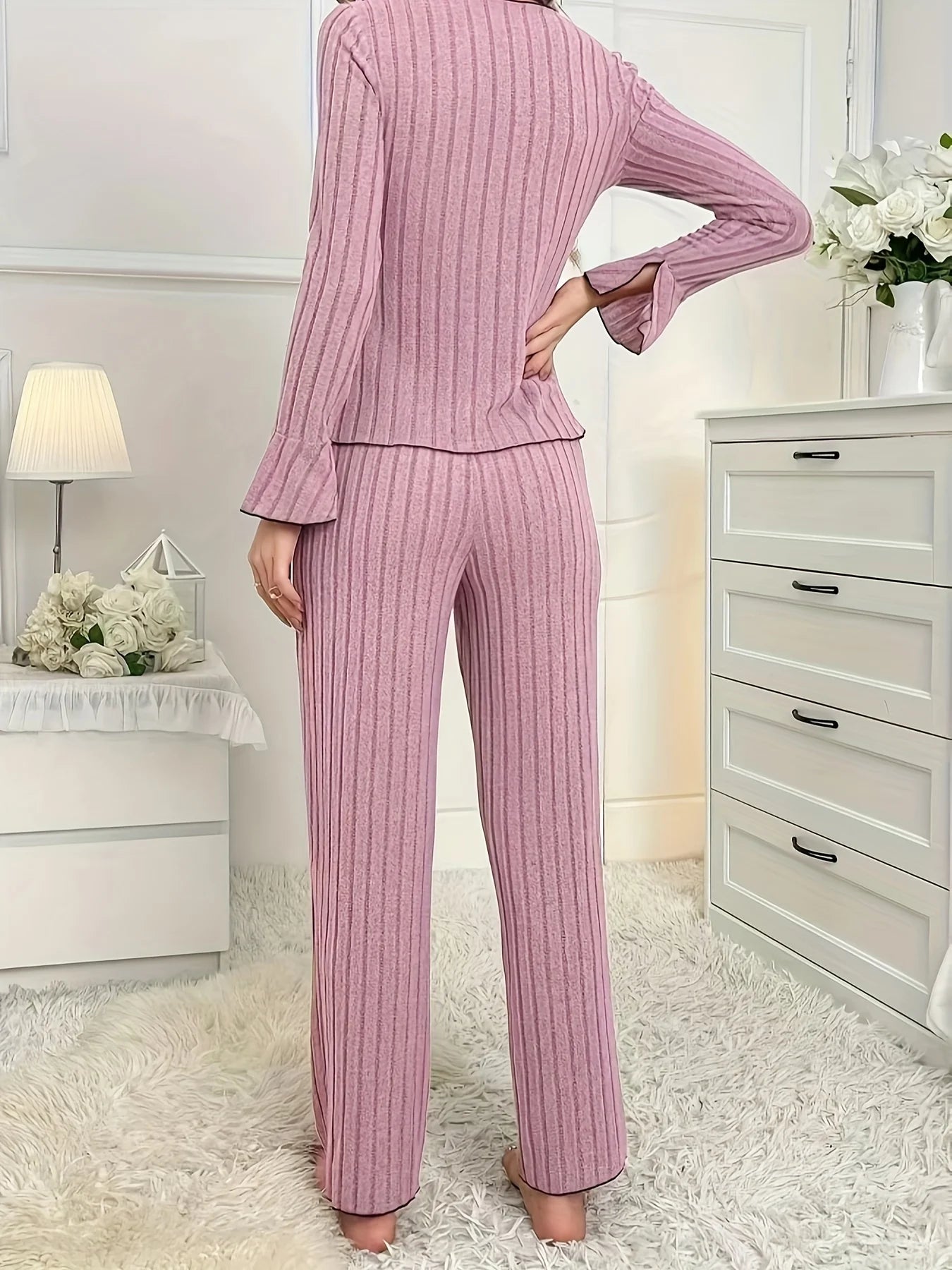 The cozy pink pajama set you’ll never want to take off