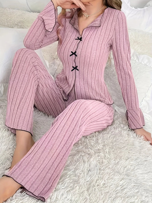 The cozy pink pajama set you’ll never want to take off
